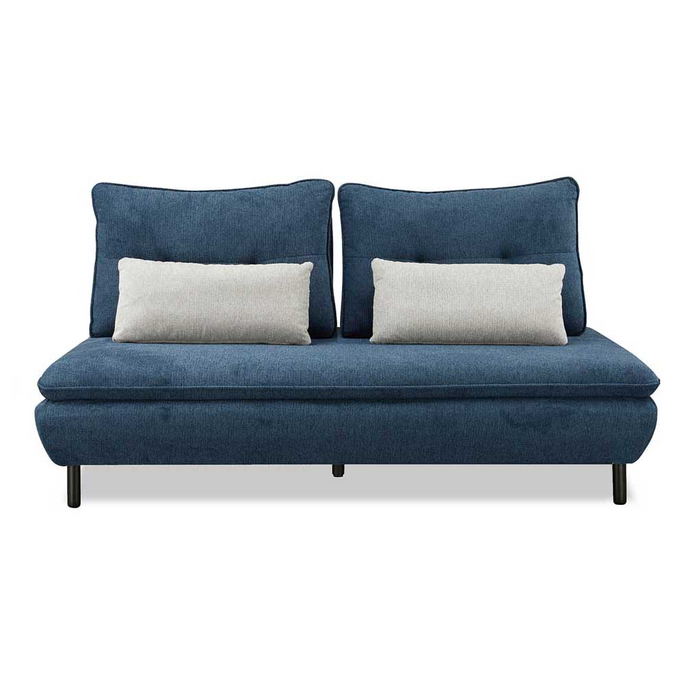 ソファー Isra 2P＋背x2 BL、BL/GY 設置 メーカー直送▼返品・キャンセル不可【他商品との同時購入不可】