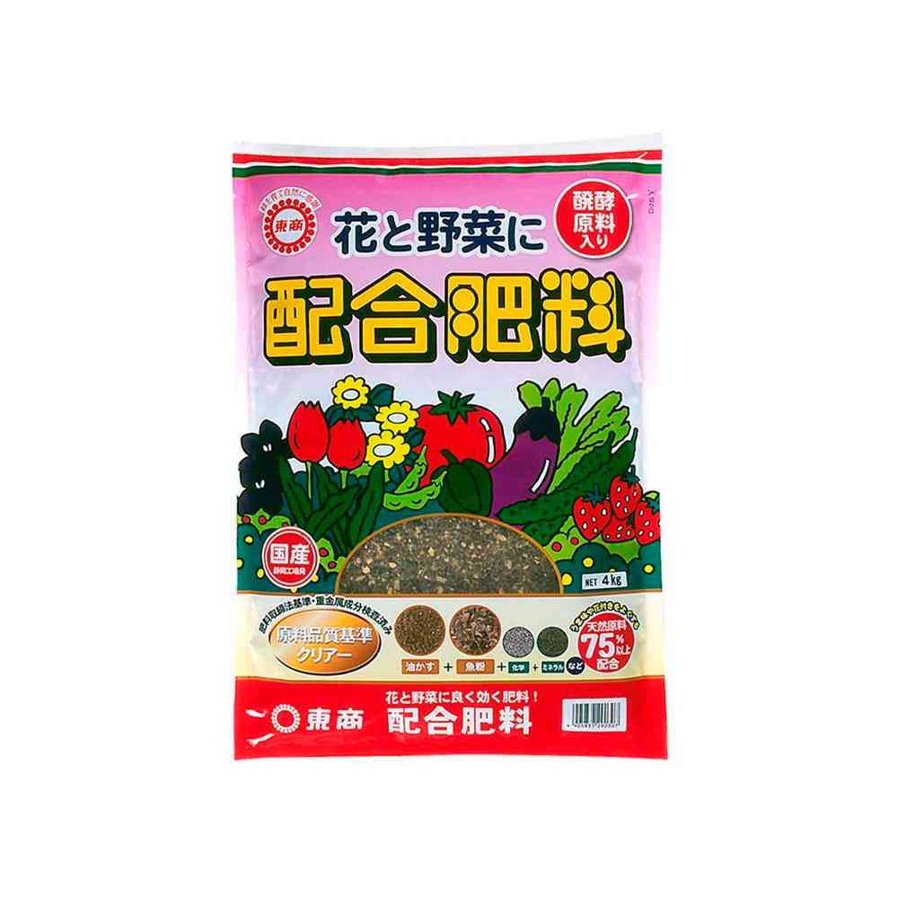 東商 配合肥料 4kg