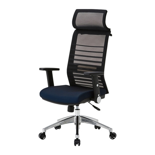 エルゴノミックチェア JG6-104BL 肘付オフィスチェア 【直送品】 返品・キャンセル・他商品と同時購入は不可