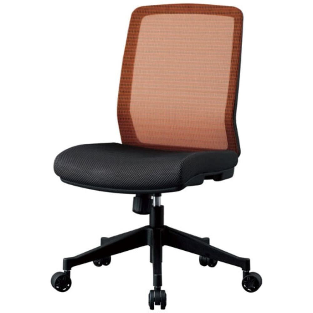 エルゴノミックチェア JG4-405OR 肘無オフィスチェア 【直送品】 返品・キャンセル・他商品と同時購入は不可
