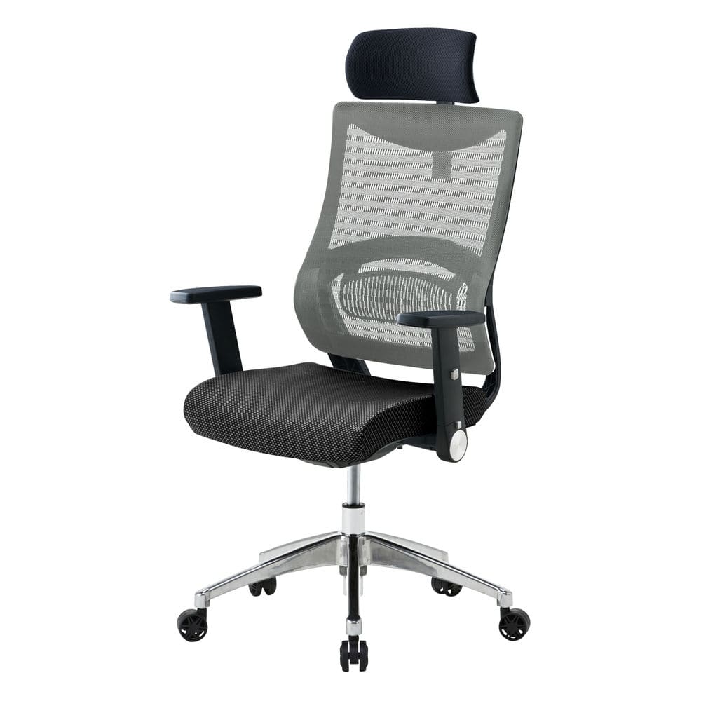 エルゴノミックチェア JG3-102SV 肘付オフィスチェア 【直送品】 返品・キャンセル・他商品と同時購入は不可