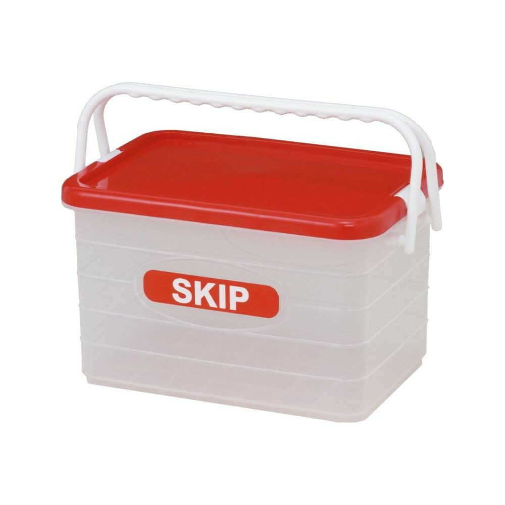 和泉化成 カラフルスキップコンテナM型 レッド