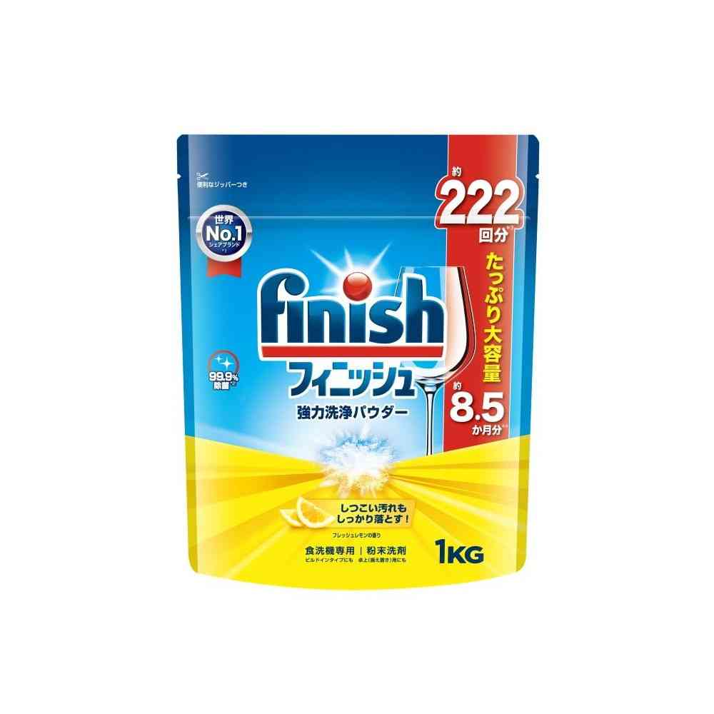 レキットベンキーザー・ジャパン フィニッシュパウダー レモン 詰替 1kg   [12個セット]