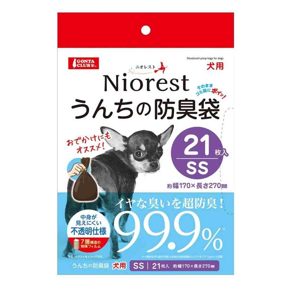 マルカン ニオレストうんちの 防臭袋 SS 犬用 21枚
