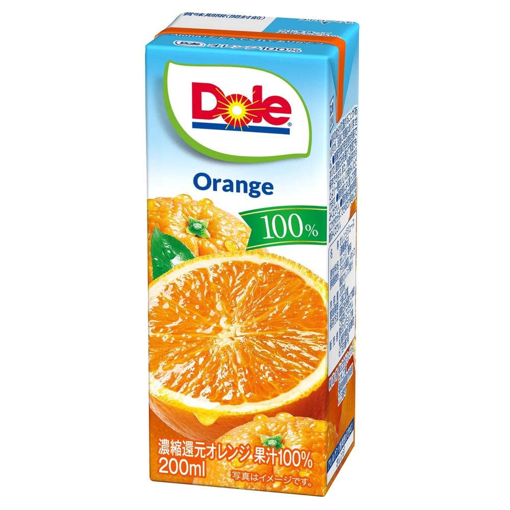 ◆雪印メグミルク ドール オレンジ100％ 200ml【18個セット】