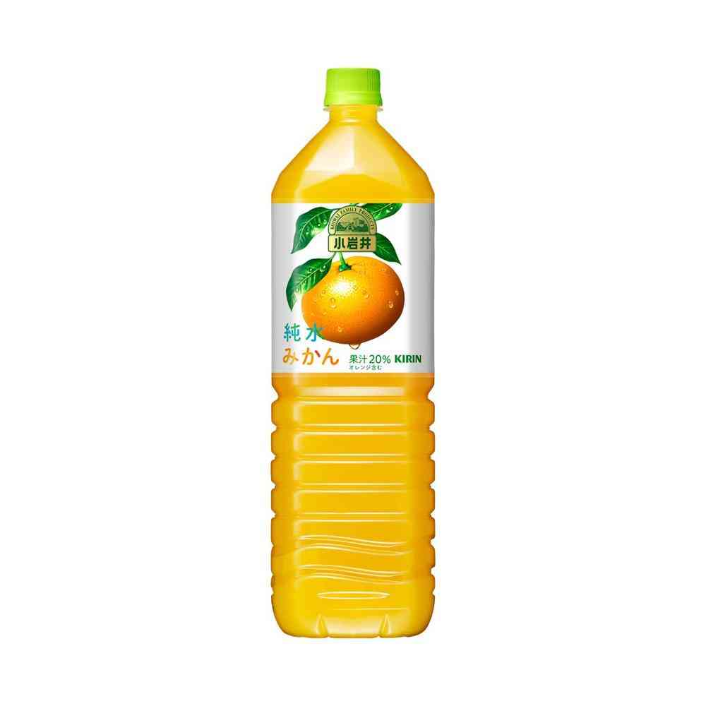 ◆キリン 小岩井 純水みかん 1500ml   [16個セット]