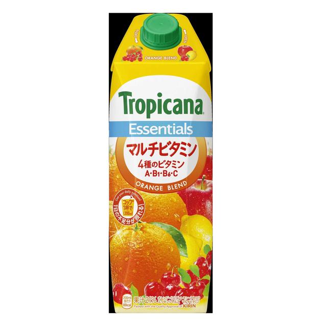 ◆キリン トロピカーナ エッセンシャルズ マルチビタミン 1000ml