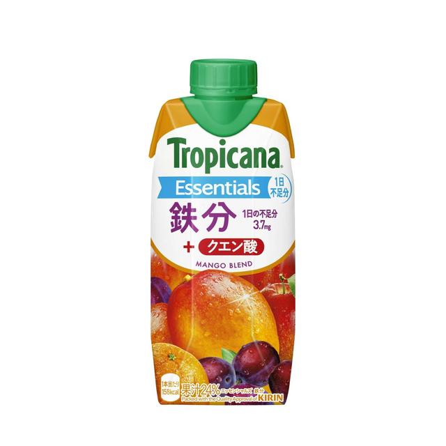 ◆キリン トロピカーナ エッセンシャルズ 鉄分  330ml