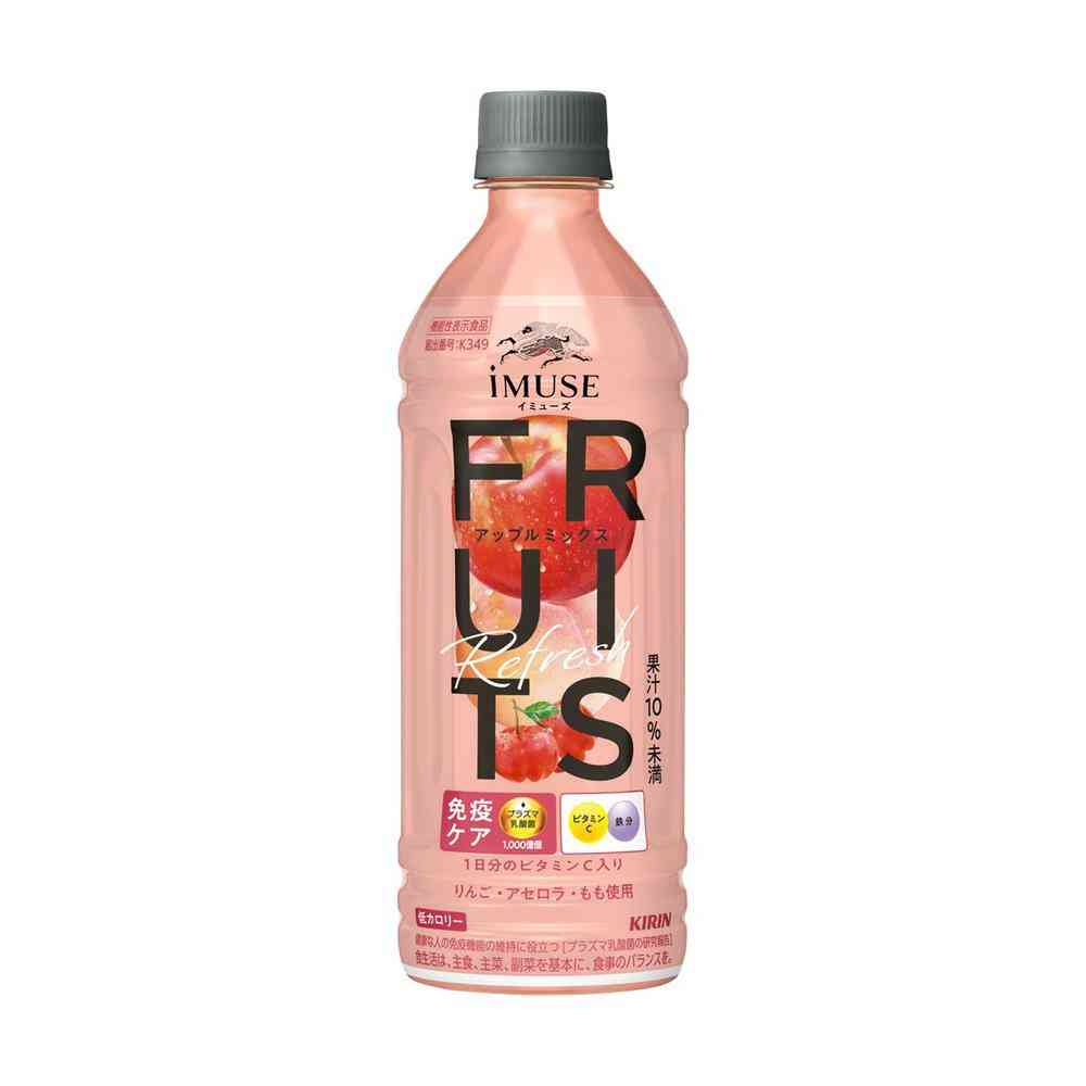 ◆[機能性表示食品]キリン イミューズ フルーツリフレッシュ アップルミックス 500ml   [48個セット]