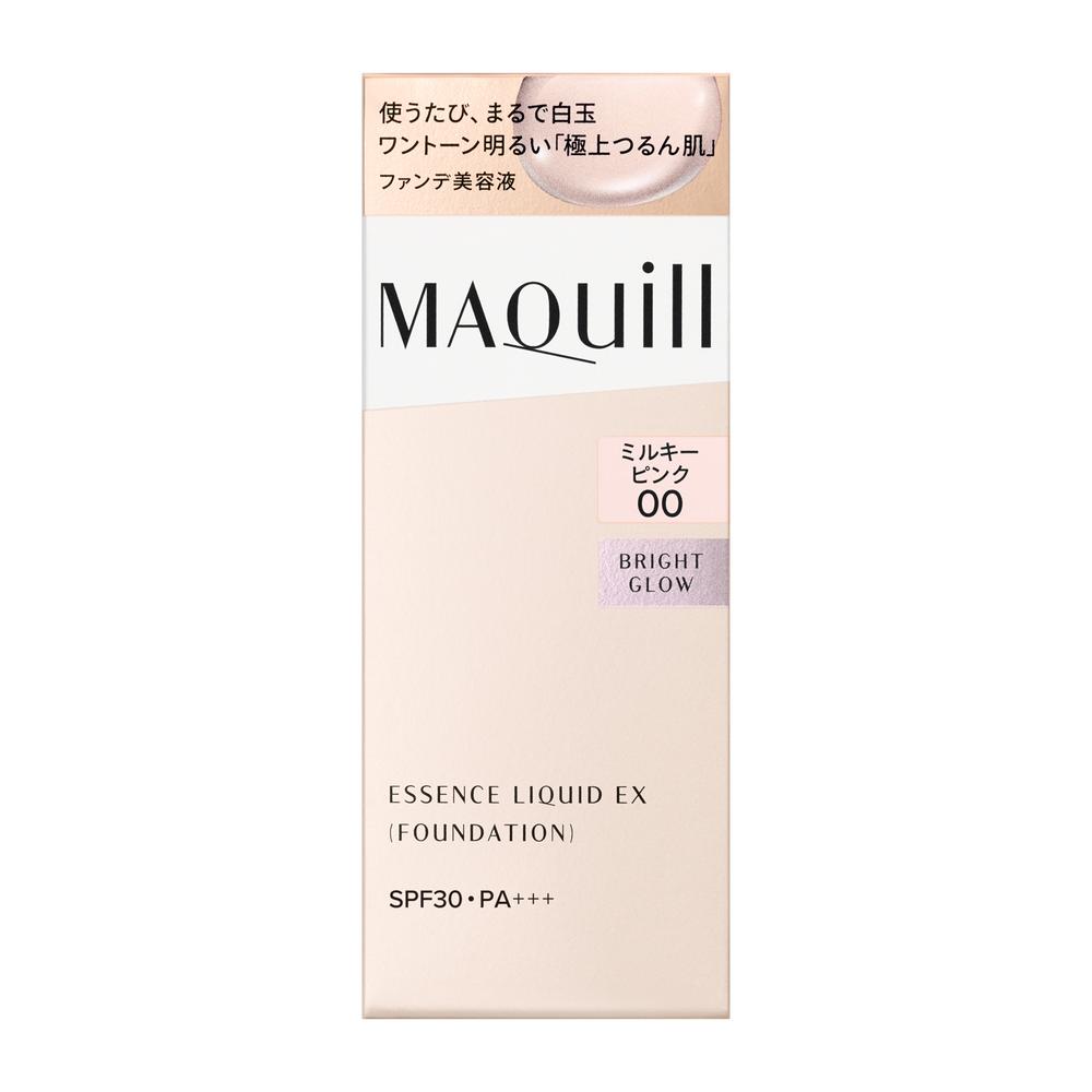 資生堂 マキアージュ エッセンスリキッド EX ブライトグロウ ミルキーピンク00 24mL