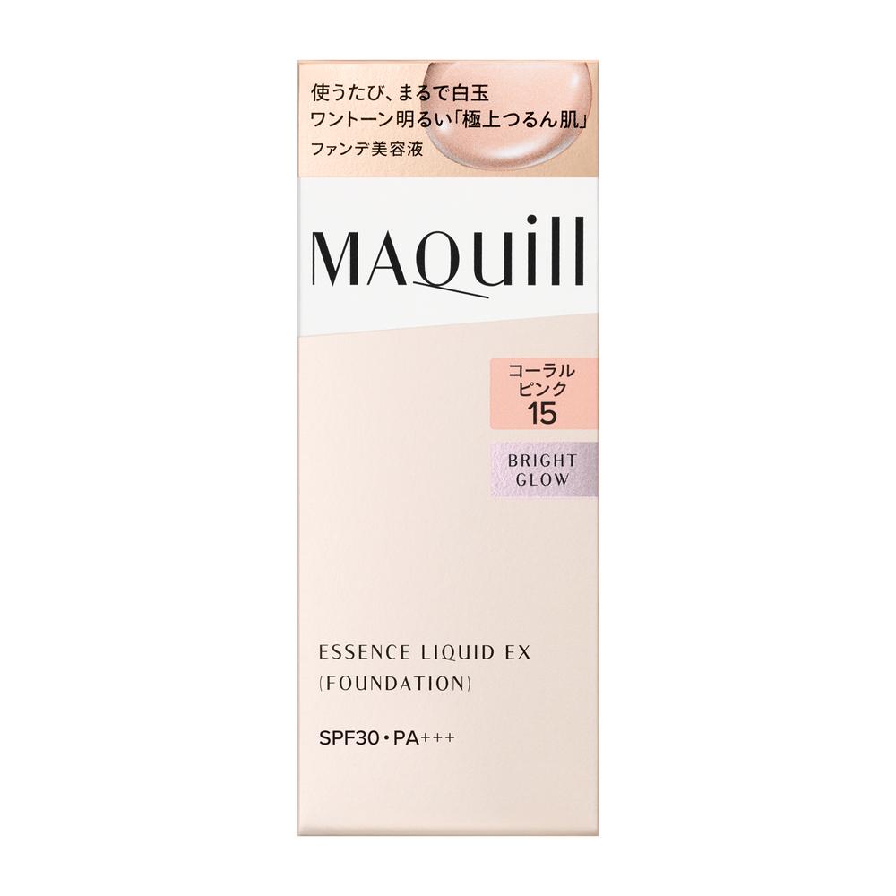 資生堂 マキアージュ エッセンスリキッド EX ブライトグロウ コーラルピンク15 24mL