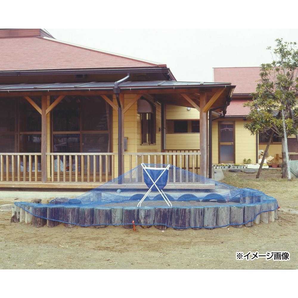ワゴン付砂場侵入防止ネット 11051 メーカー直送 ▼返品・キャンセル不可【他商品との同時購入不可】