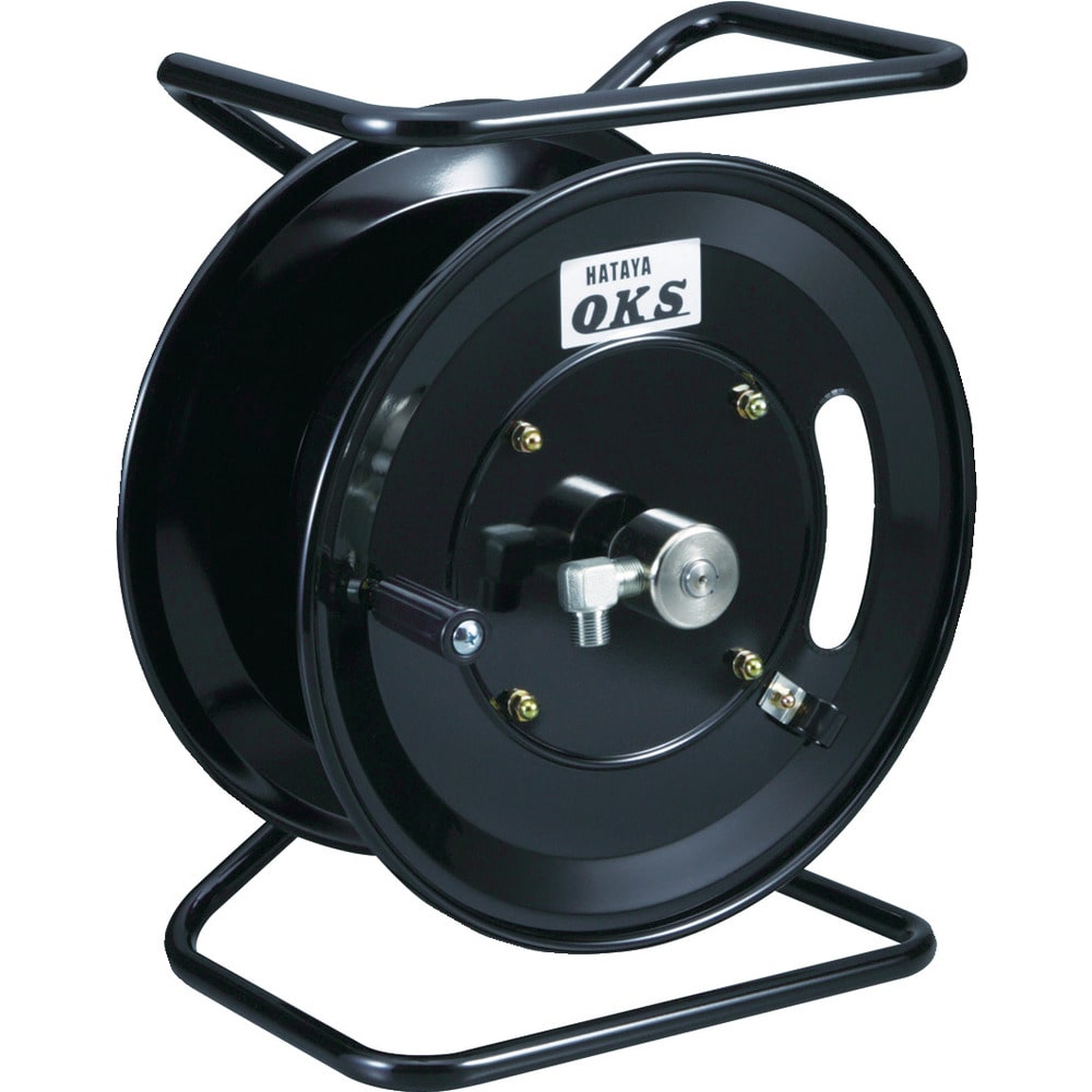 OKS 高圧ホースリール 手動巻移動スタンド型（ホースなし） メーカー直送 ▼返品・キャンセル不可【他商品との同時購入不可】