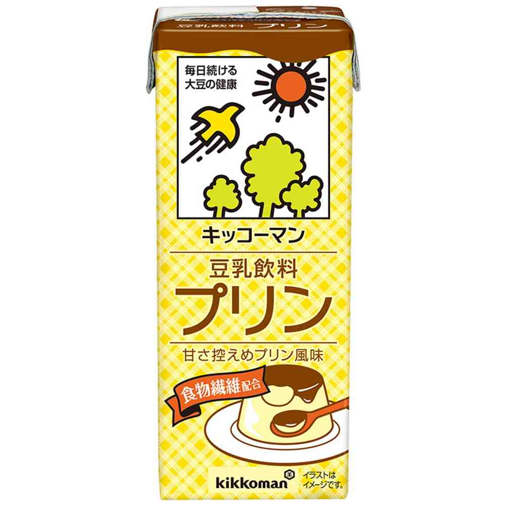 ◆キッコーマン 豆乳飲料 プリン 200ml   [18個セット]