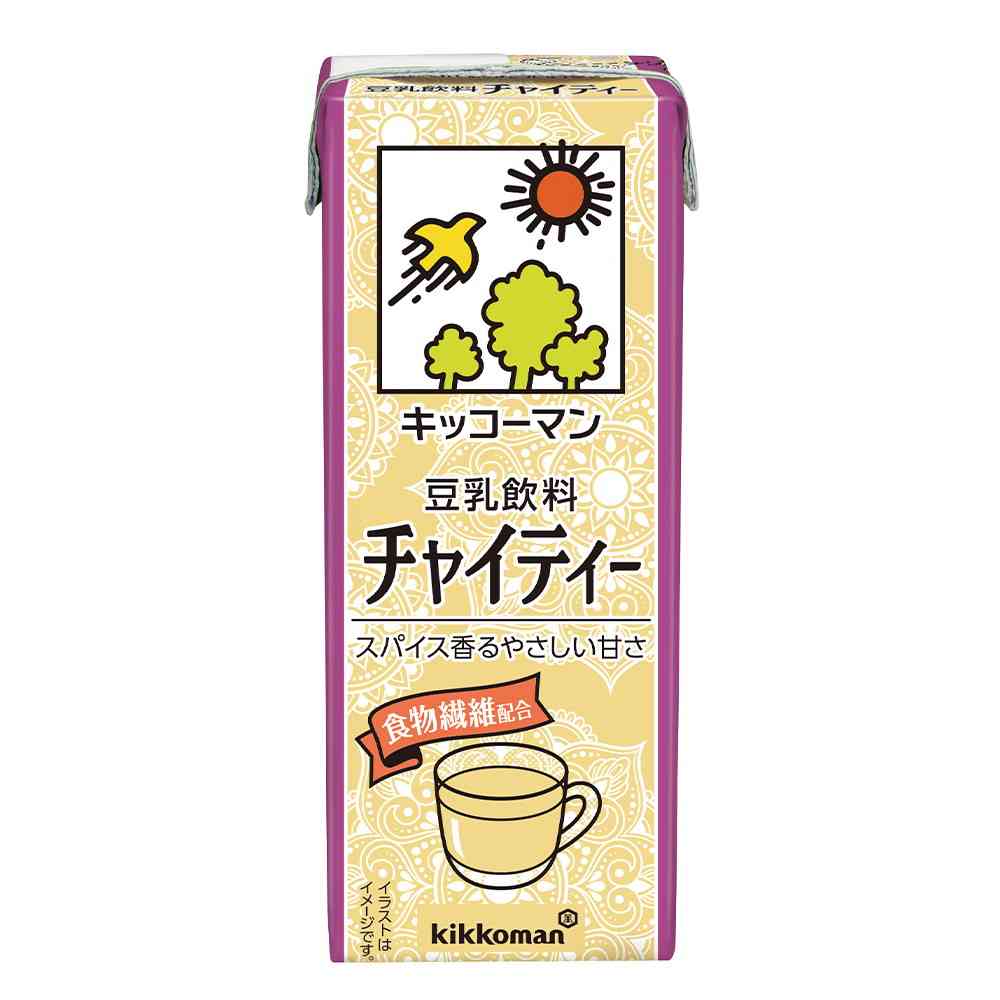 ◆キッコーマン 豆乳飲料 チャイティー 200ml   [18個セット]