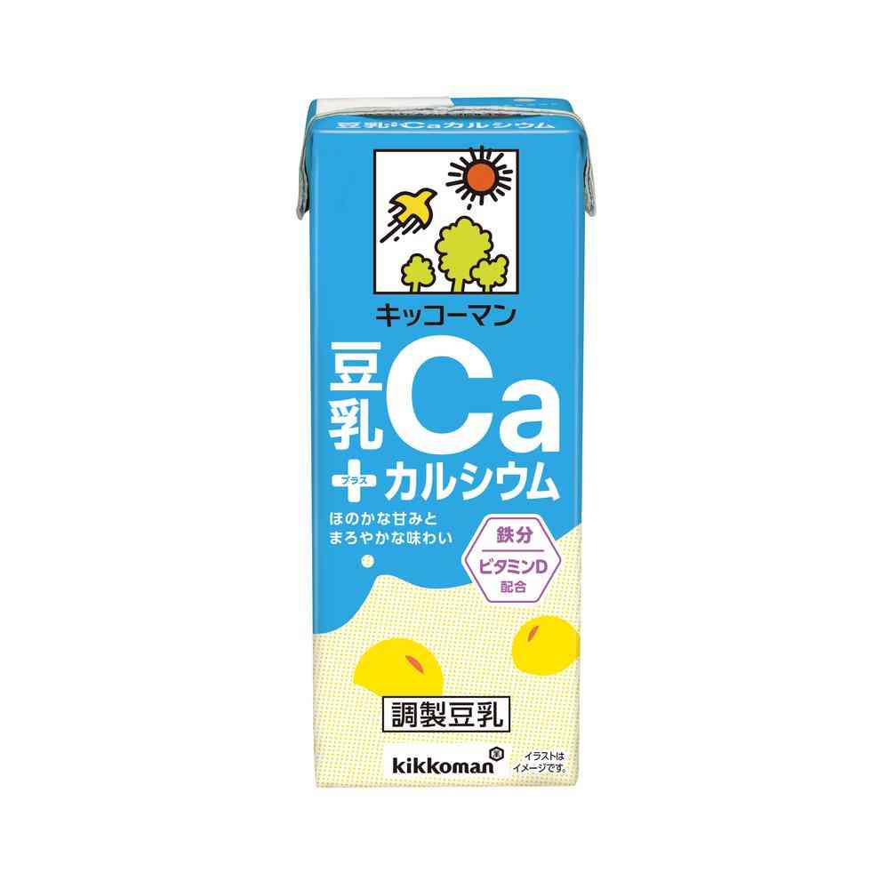 ◆キッコーマン 豆乳＋カルシウム 200ml