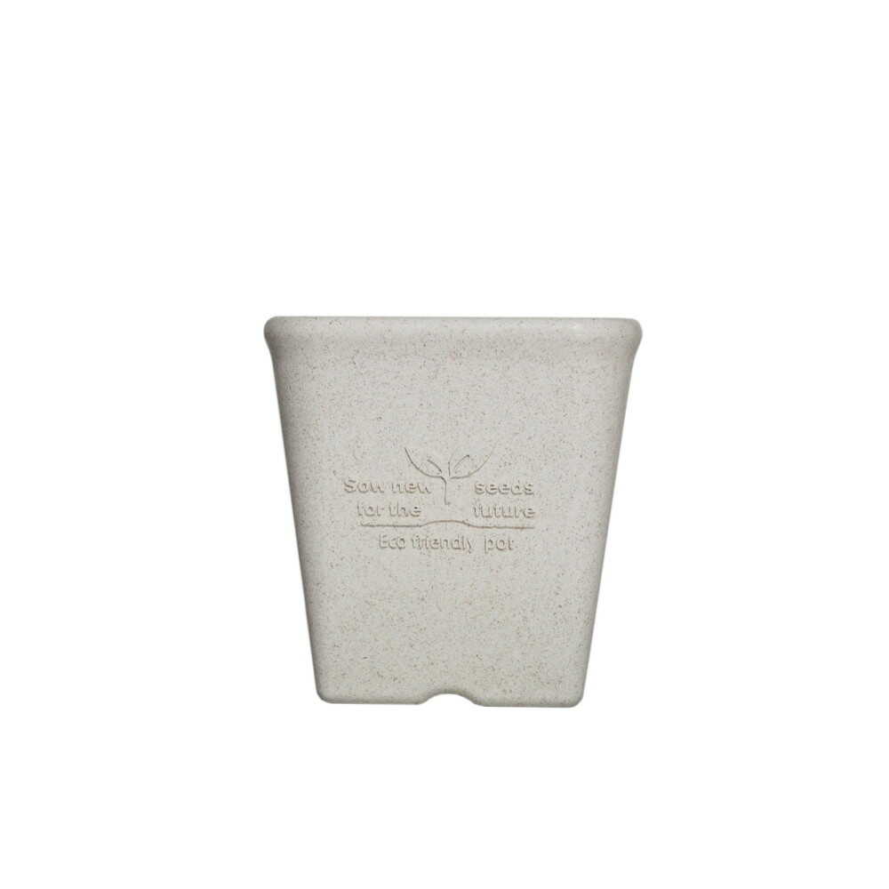 welzo もみっくスクエアポット ホワイト １２型