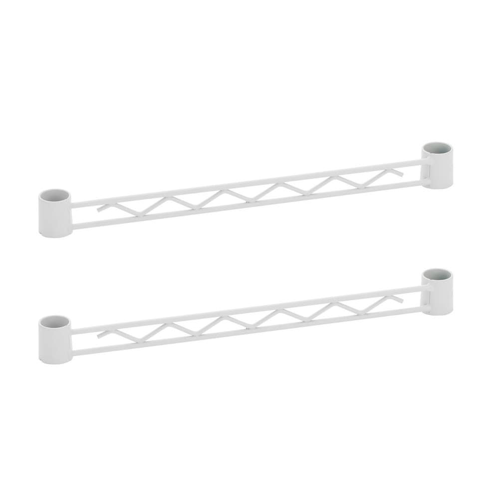 エレクター ベーシックシリーズ ハンガーレール 350mm用 ホワイト （2本入） BA114W