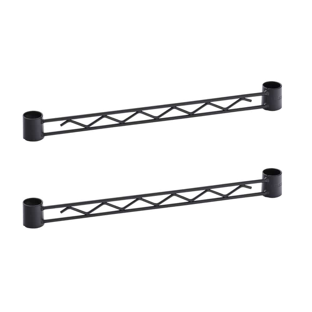 エレクター ベーシックシリーズ ハンガーレール 450mm用 ブラック （2本入） BA118B