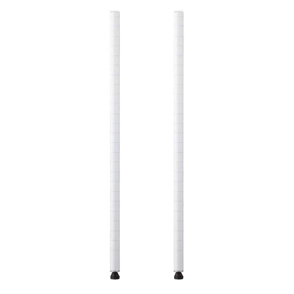 エレクター ベーシックシリーズ ポール 800mm ホワイト B32PW2 2本入