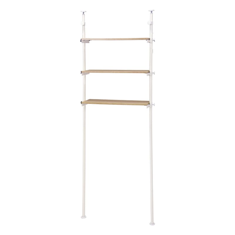 突っ張り洗濯機ラック KTR-3153WH 【直送品】 返品・キャンセル・他商品と同時購入は不可