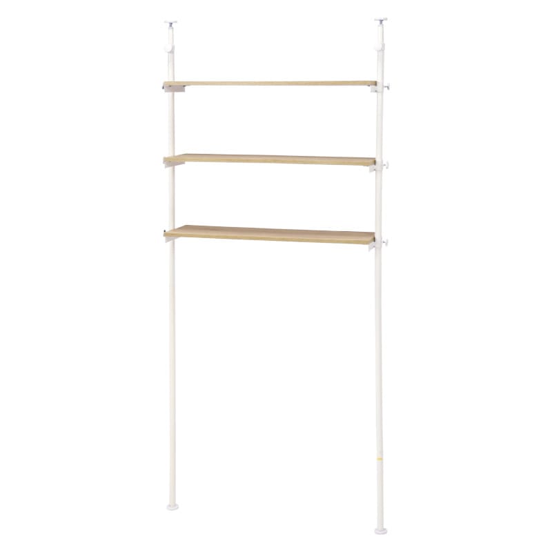 突っ張り洗濯機ラック KTR-3154WH 【直送品】 返品・キャンセル・他商品と同時購入は不可