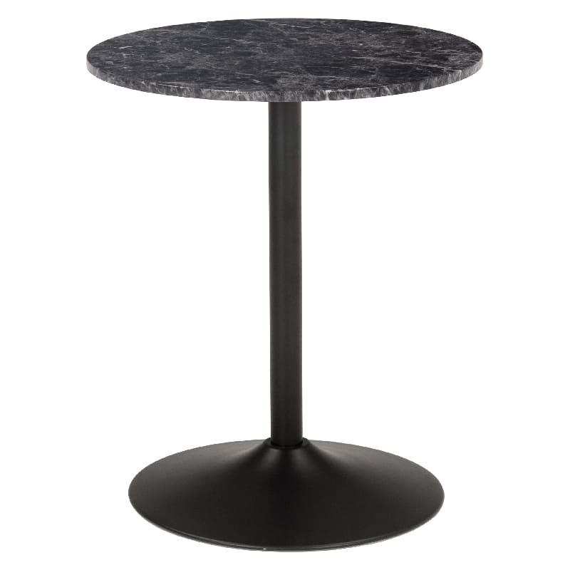 カフェテーブル（丸型） LT-4918MBK メーカー直送 ▼返品・キャンセル不可【他商品との同時購入不可】