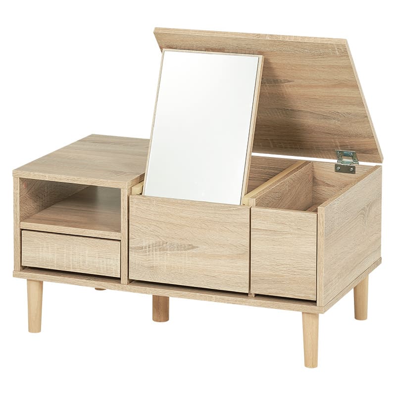 コスメテーブル RD-1125NA メーカー直送 ▼返品・キャンセル不可【他商品との同時購入不可】