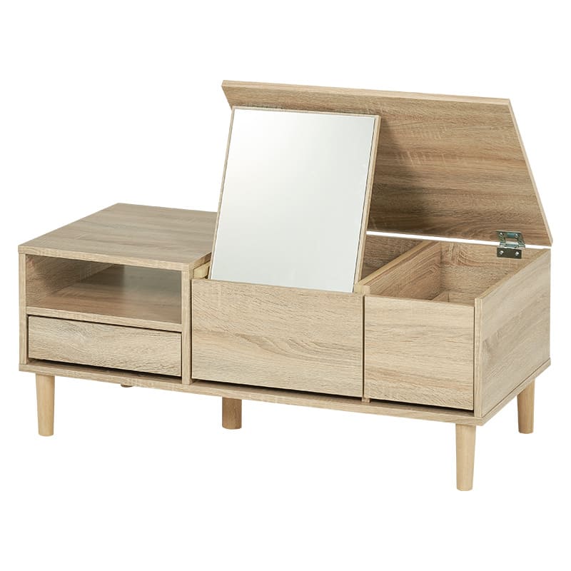 コスメテーブル RD-1126NA メーカー直送 ▼返品・キャンセル不可【他商品との同時購入不可】