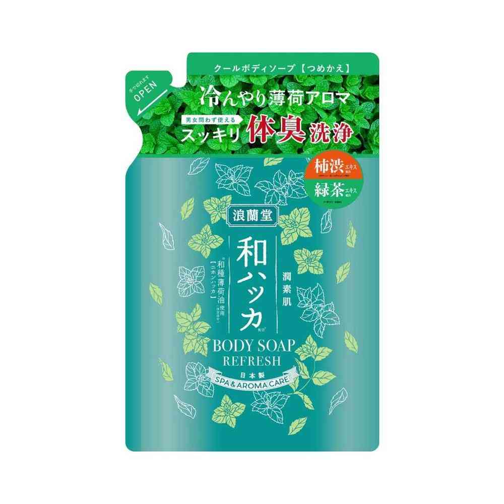 コスメテックスローランド 潤素肌 和ハッカ クール ボディソープ つめかえ 380ml