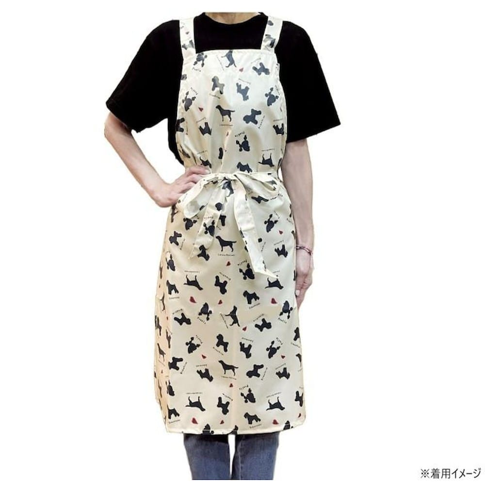 超カル グルーミングエプロン オフホワイト 【直送品】 返品・キャンセル・他商品と同時購入は不可