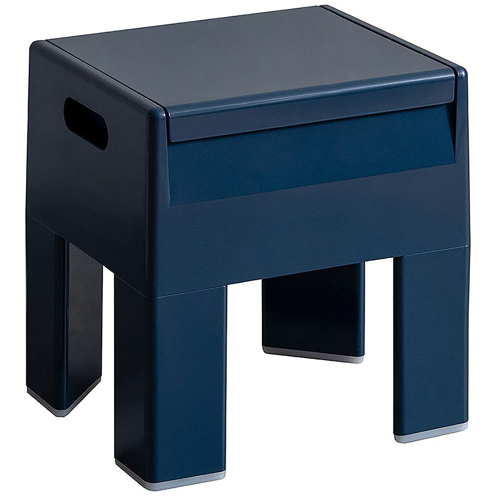 収納スツール ポネッタ CH-H40 ネイビー 組立必要 【直送品】 返品・キャンセル・他商品と同時購入は不可