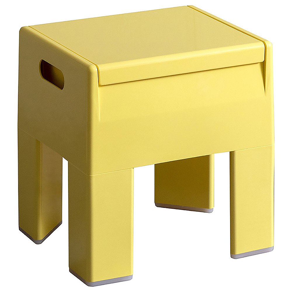 収納スツール ポネッタ CH-H40 イエロー 組立必要 【直送品】 返品・キャンセル・他商品と同時購入は不可