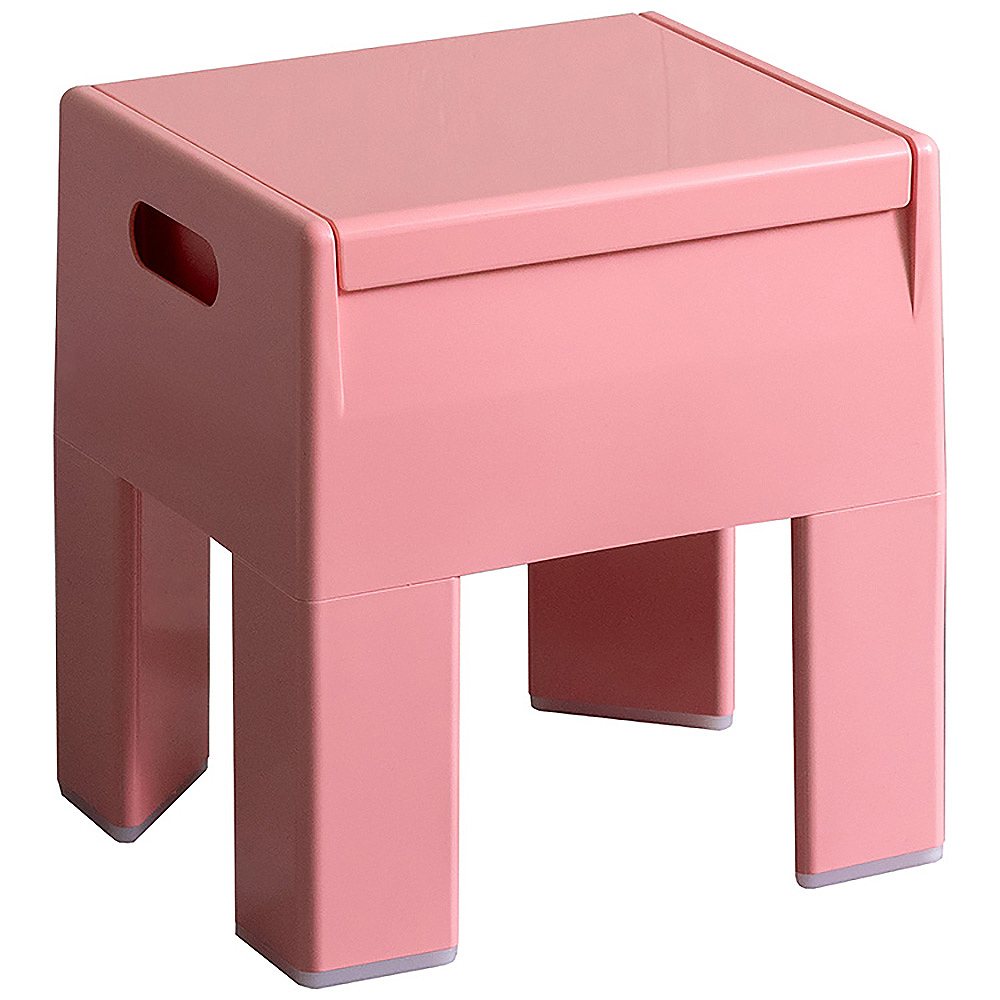 収納スツール ポネッタ CH-H40 ピンク 組立必要 【直送品】 返品・キャンセル・他商品と同時購入は不可