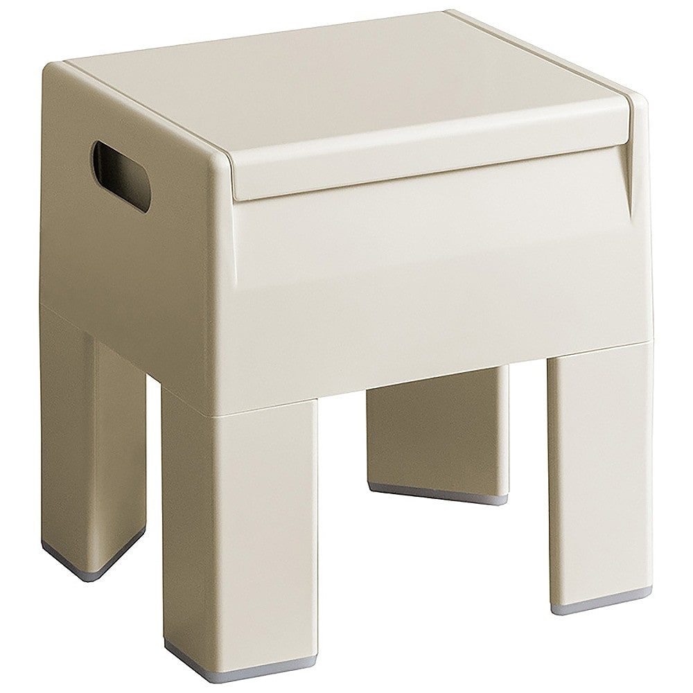 収納スツール ポネッタ CH-H40 クリーム 組立必要 【直送品】 返品・キャンセル・他商品と同時購入は不可