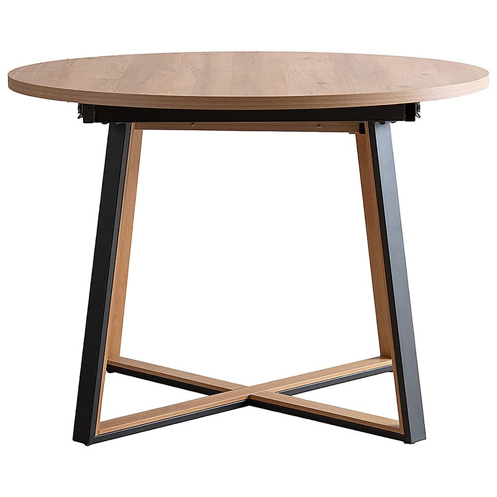 伸長ダイニングテーブル ロアーノ DT-N1135 ナチュラル メーカー直送 ▼返品・キャンセル不可【他商品との同時購入不可】