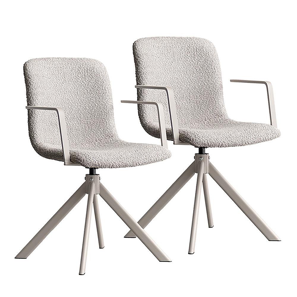 ダイニングチェア ステッド 2脚 CH-C5285-2 グレー メーカー直送 ▼返品・キャンセル不可【他商品との同時購入不可】