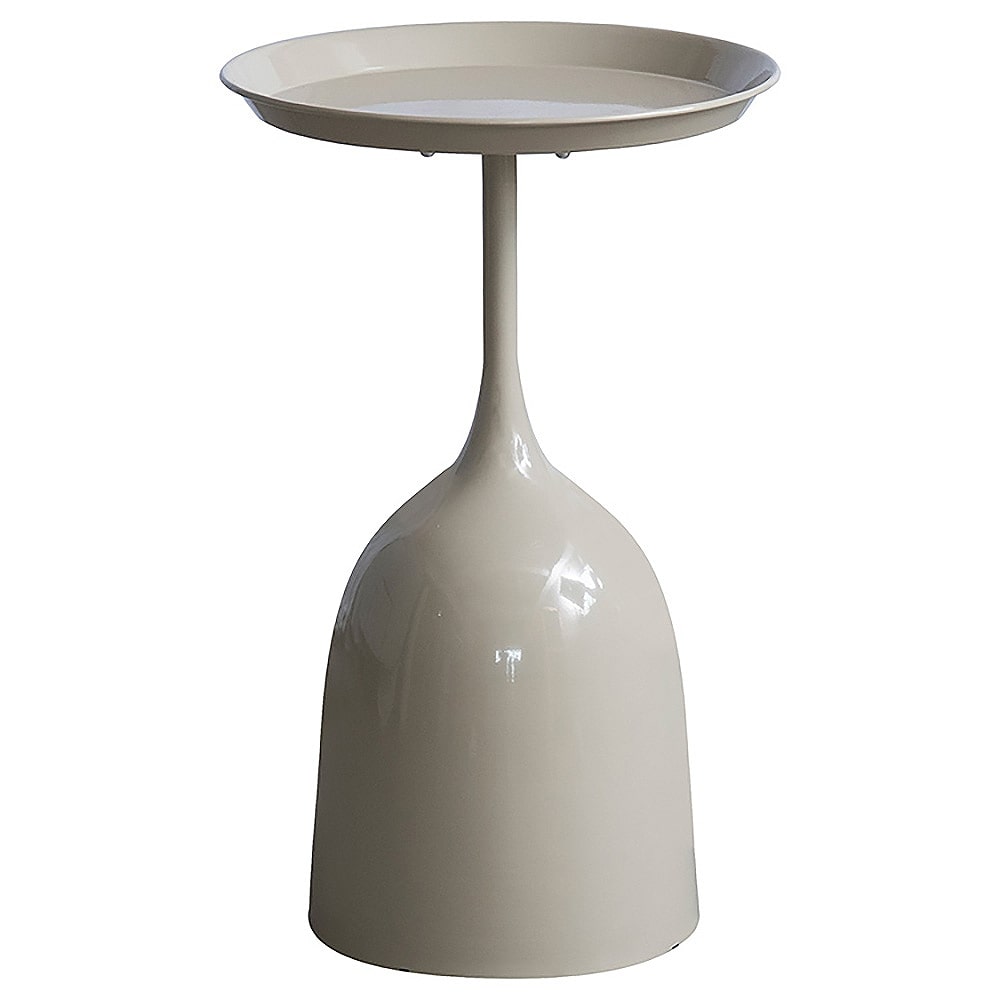 サイドテーブル ユエル ST-T385 ベージュ メーカー直送 ▼返品・キャンセル不可【他商品との同時購入不可】