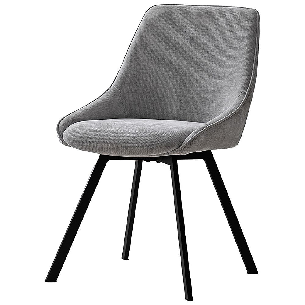 回転チェア ハースト 1脚 CH-A5086-1 グレー メーカー直送 ▼返品・キャンセル不可【他商品との同時購入不可】