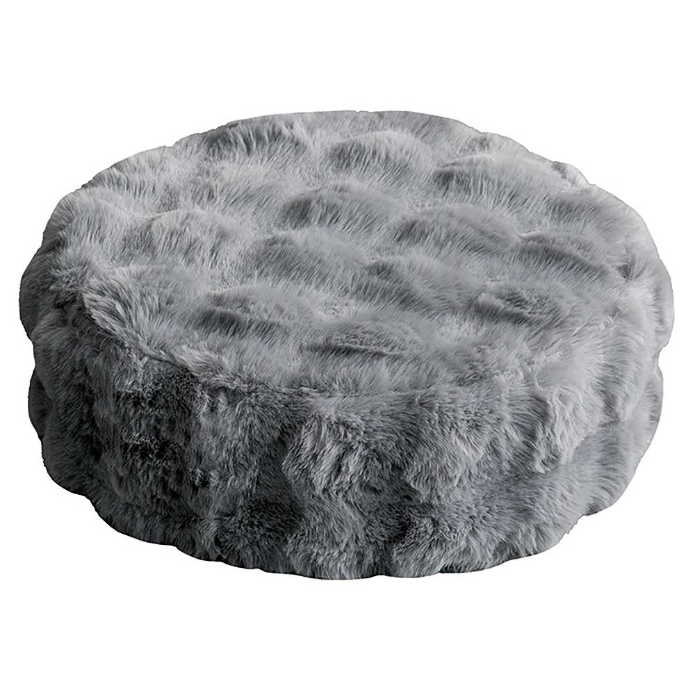 ふわとろリビングクッション フール CN-420 グレー メーカー直送 ▼返品・キャンセル不可【他商品との同時購入不可】