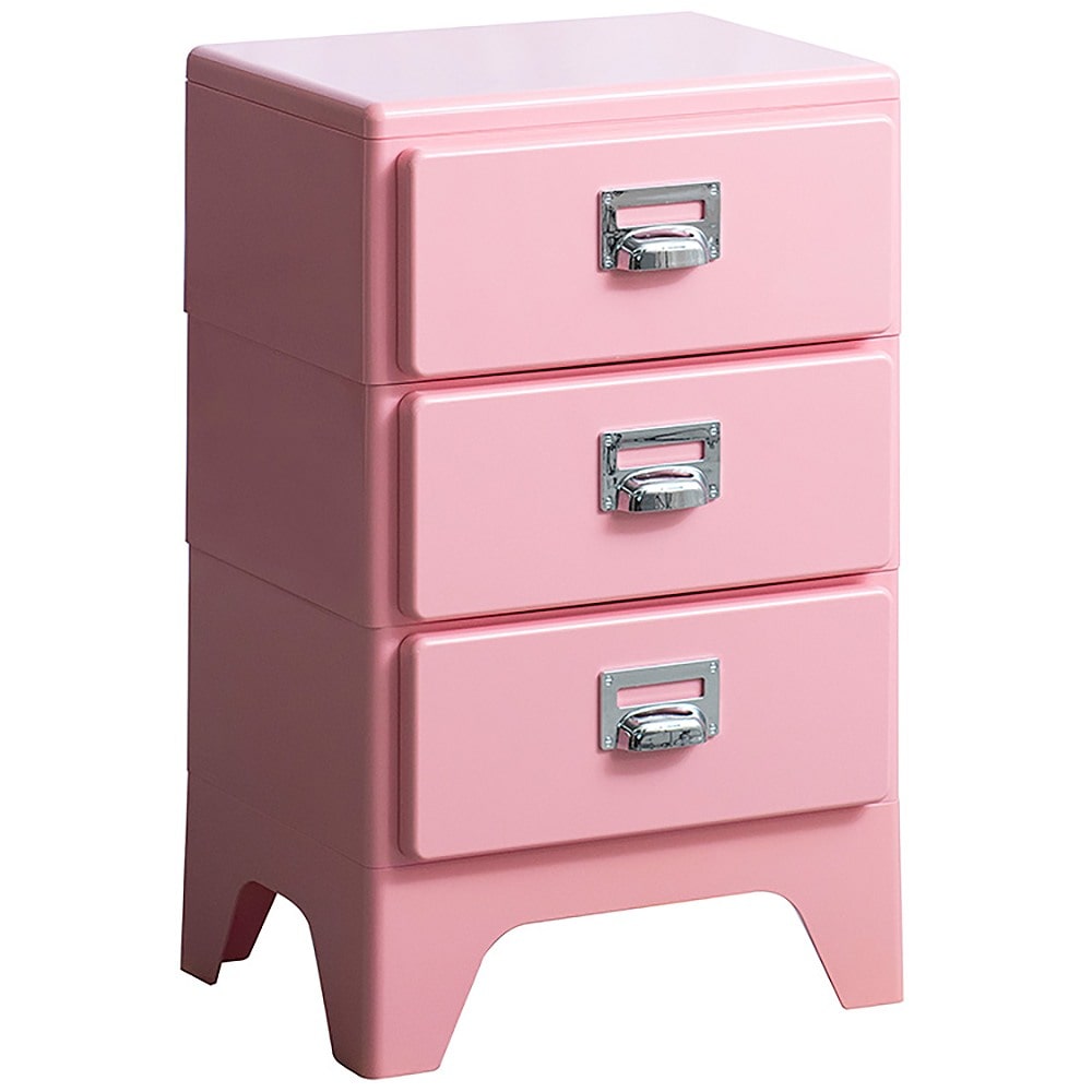 多段チェスト クラン CBN-H003 ピンク メーカー直送 ▼返品・キャンセル不可[他商品との同時購入不可]