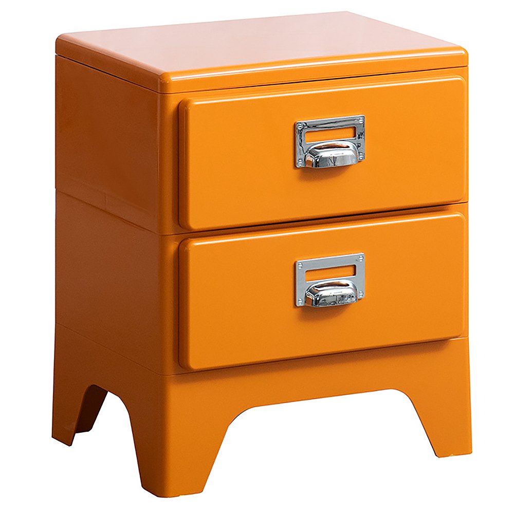 多段チェスト クラン CBN-H002 オレンジ メーカー直送 ▼返品・キャンセル不可[他商品との同時購入不可]