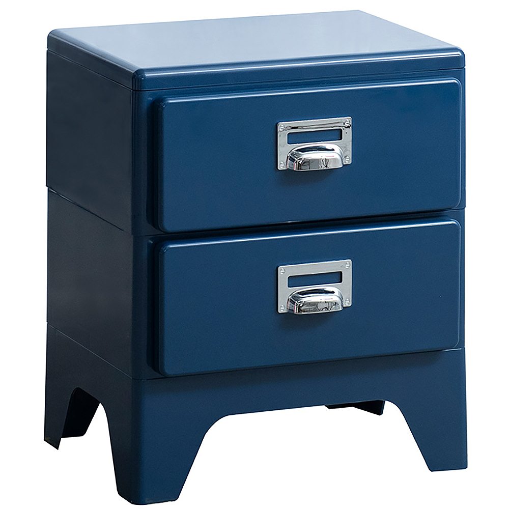 多段チェスト クラン CBN-H002 ネイビー 【直送品】 返品・キャンセル・他商品と同時購入は不可