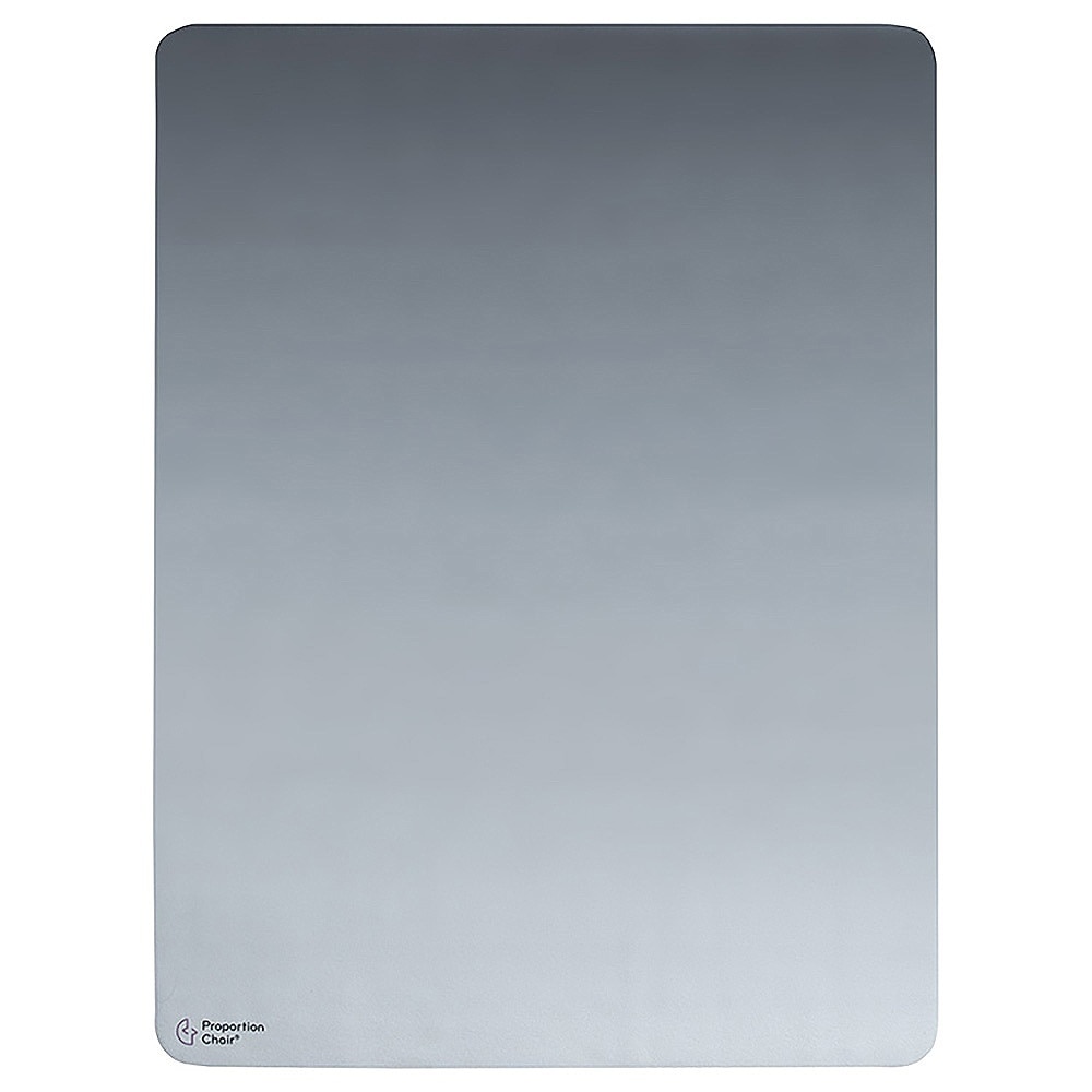 プロポーションチェアマット PMT-1290 グレー メーカー直送 ▼返品・キャンセル不可【他商品との同時購入不可】