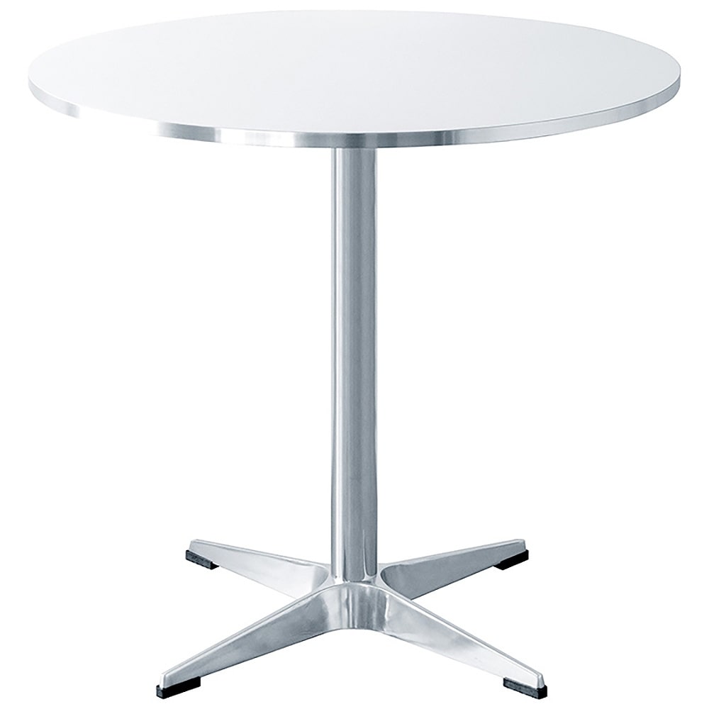 カフェテーブル カレド DNT-8080 シルバー メーカー直送 ▼返品・キャンセル不可【他商品との同時購入不可】