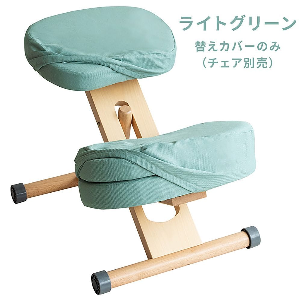 プロポーションチェア用替えカバー CV-9K Lグリーン メーカー直送 ▼返品・キャンセル不可[他商品との同時購入不可]