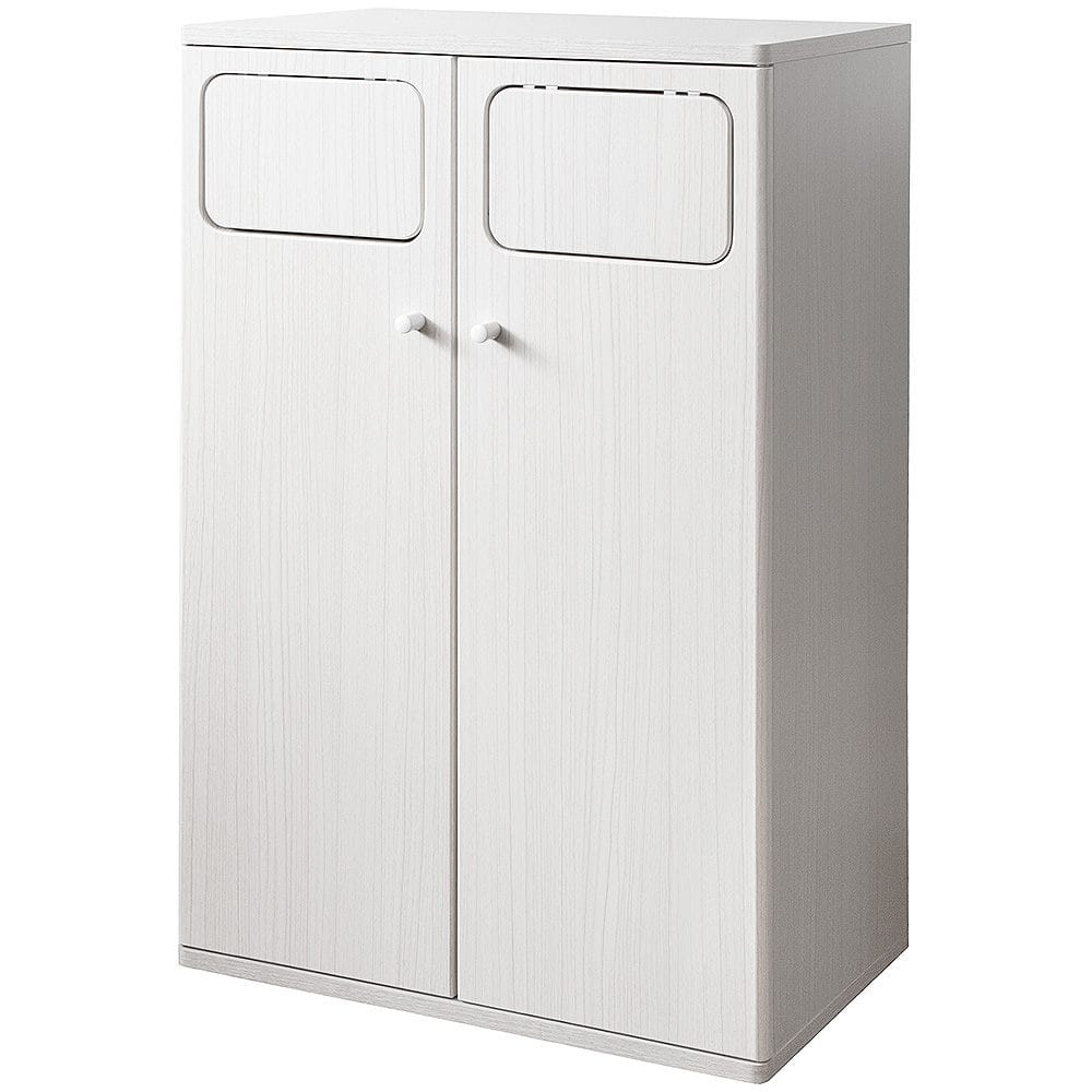 ダストボックス エンプロー DB-802R ホワイト メーカー直送 ▼返品・キャンセル不可[他商品との同時購入不可] 18kg