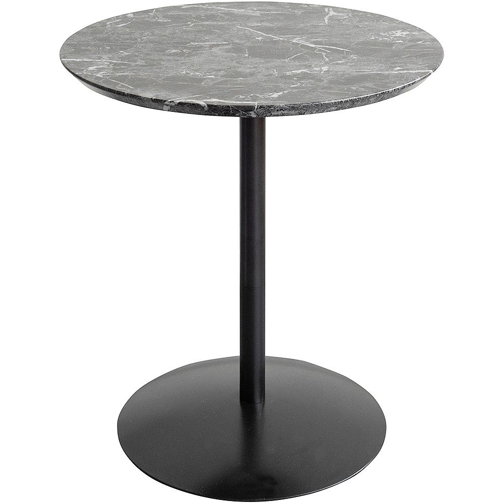 宮武製作所 大理石柄サイドテーブル Santos（サントス） メーカー直送 ▼返品・キャンセル不可[他商品との同時購入不可] 4.6kg