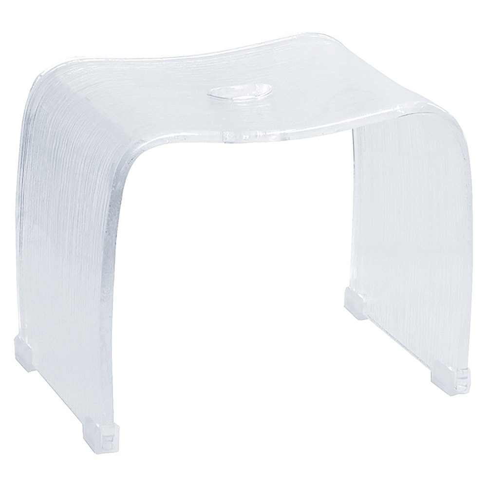 アクリルバスチェア レイ 3ND-BC320 クリア メーカー直送 ▼返品・キャンセル不可[他商品との同時購入不可]