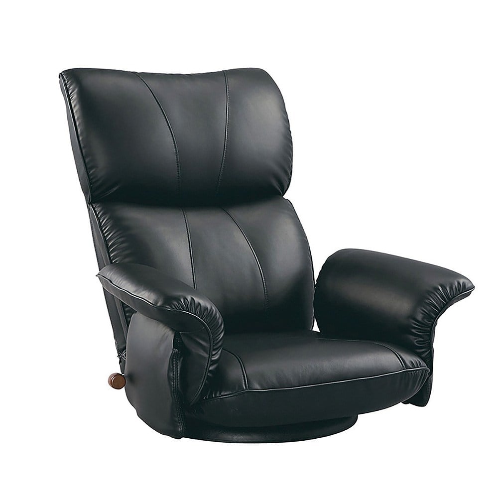 宮武製作所 スーパーソフトレザー座椅子－匠－ メーカー直送 ▼返品・キャンセル不可【他商品との同時購入不可】 15.6kg